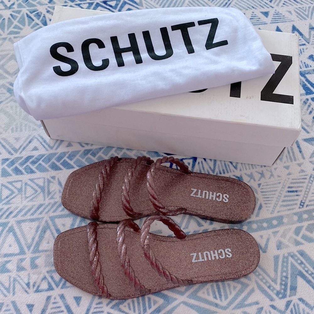 🌟Schutz Glitter Rose Sandals🌟 - Picture 8 of 8